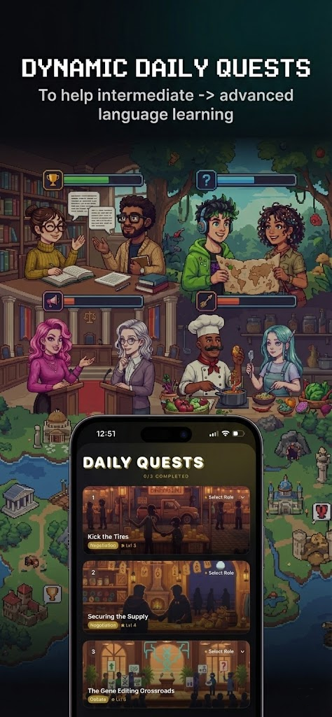 Daily Quests Keep You Engaged